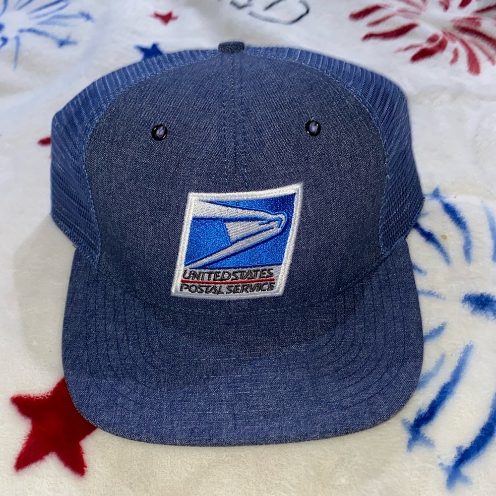 USPS United States Postal Service Authentic Trucker Hat Ball Cap